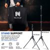 2-Pack LED Video Light Kit, NiceVeedi Studio Light, 2800-6500K Dimmable Photography Lighting Kit with Tripod Stand&Phone Holder, 73" Stream Light for Video Recording, Game Streaming, YouTube… - Image 7