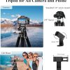 VICTIV 74” Camera Tripod, Tripod for Camera and Phone, Aluminum Heavy Duty Tripod Stand for Canon Nikon with Carry Bag and Phone Holder, Compatible with DSLR, iPhone, Spotting Scopes, Max Load 15 Lb - Image 3