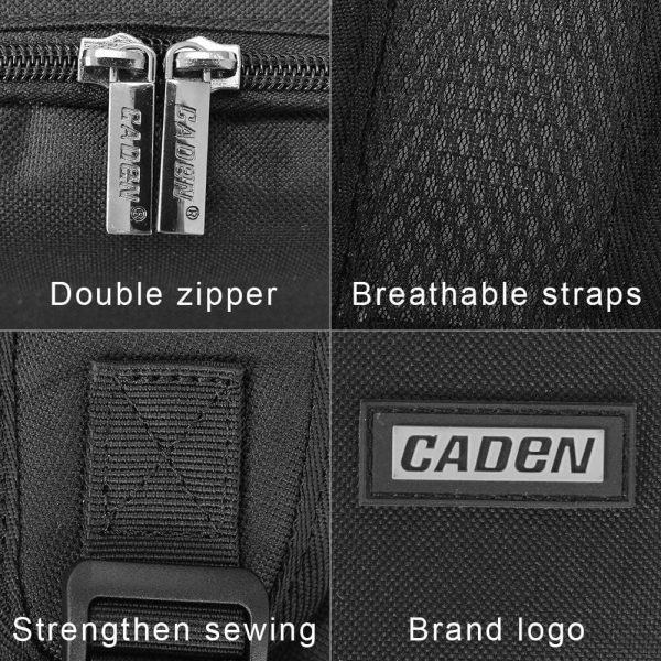 CADeN Camera Backpack Bag Professional for DSLR/SLR Mirrorless Camera Waterproof, Camera Case Compatible for Sony Canon Nikon - Image 7